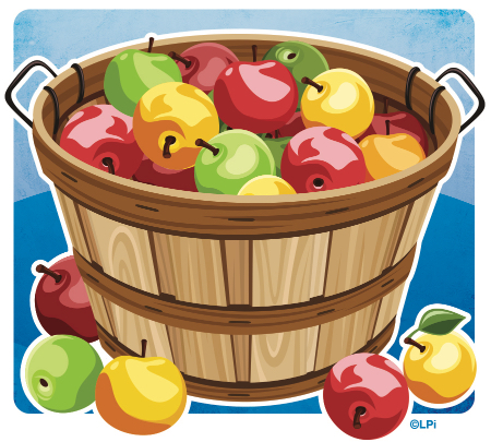 Basket of apples