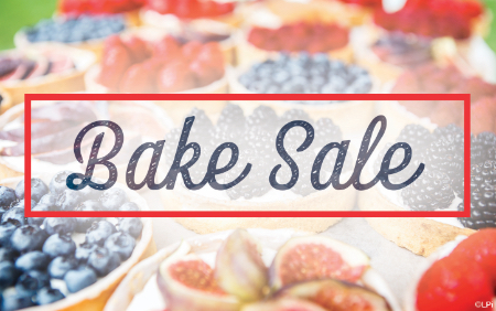 Bake sale table