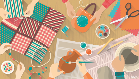 Quilting and handmade crafts